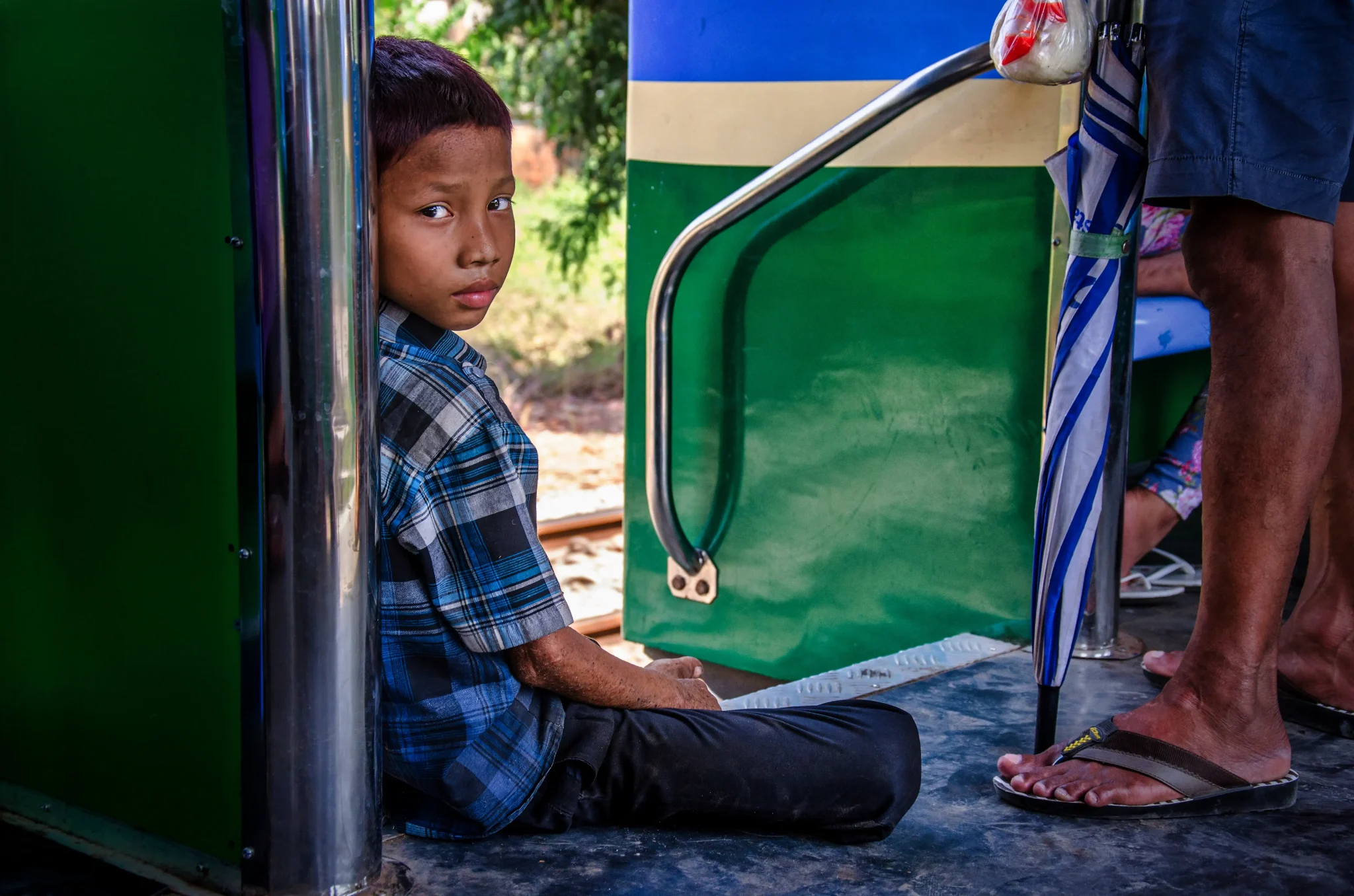 Boy on the Train